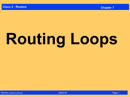 CCNA2 3.0-07 Distance Vector Rrotocols