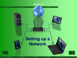 Setting up a Network - kcpe-kcse