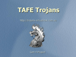 ppt - TAFE Trojans