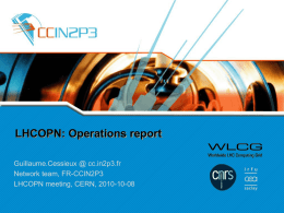 gcx-LHCOPN-Ops - Indico