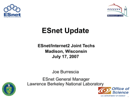 ESnet IP core