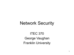 NetworkSecurity - Computing Sciences