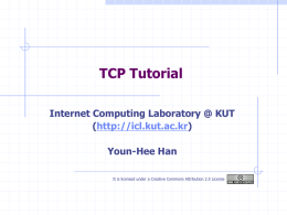 TCP I - LINK@KoreaTech