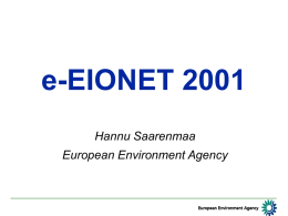 EIONET-2001