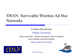 CWSA_Session1_Nita-Rotaru - The Center for Wireless Systems