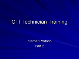 IP Addressing Part 2 - Computer Techniques, Inc.
