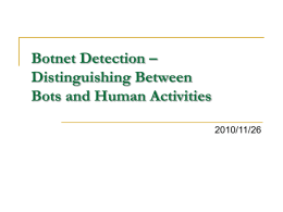 What is Botnet?