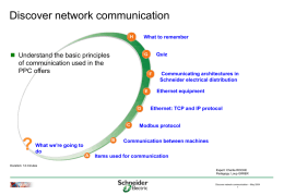 Discover network communication