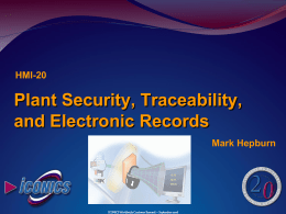 HMI-20_2006-Plant-Security-Traceability-Electronic-Records