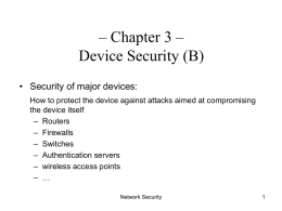 Device Security