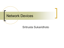 3. Network Devices