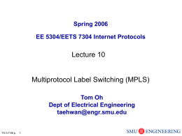 Lecture 10 - Lyle School of Engineering
