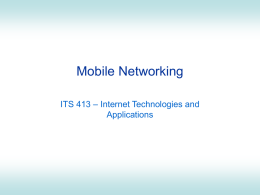 Mobile-Networking