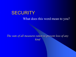 infosecurity