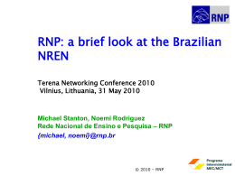 Slides - TERENA Networking Conference 2010