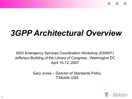 3GPP_Architectural_Overview