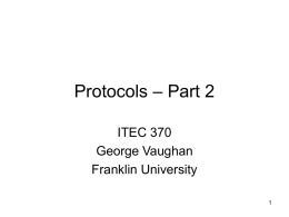Protocols_2 - Computing Sciences