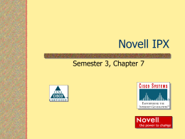 Novell IPX - wmmhicks.com