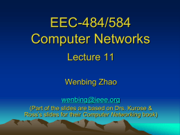 lecture11 - Academic Csuohio