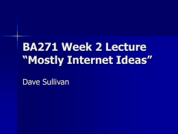 PowerPoint slides from the Week 2 lecture