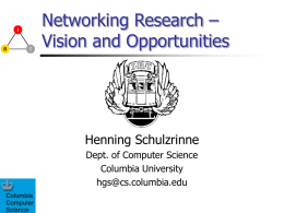 NEC - Columbia University