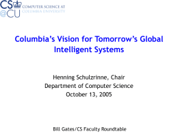 Systems - Columbia University