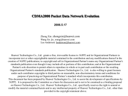 X30-20060522-007 CDMA2000 Packet Data Network