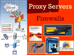 Proxy & Firewall