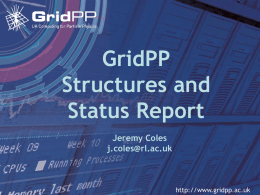 GridPP - Indico