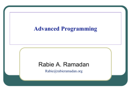 Networking - Rabie A. Ramadan