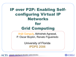 N:Y - The ACIS Lab - University of Florida