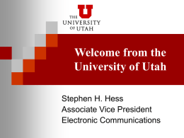 University of Utah