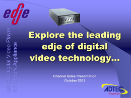 edje channel sales presentation
