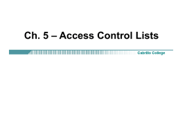 access-list 10 permit any