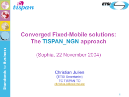 TISPAN_NGN_2004 - Docbox