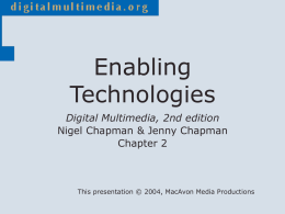 Enabling Technologies 2nd