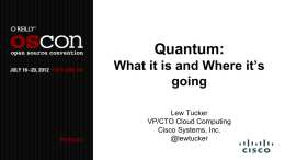 OpenStack Quantum - Tucker