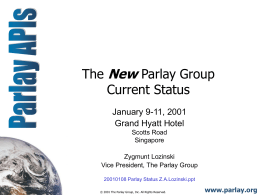 The New Parlay Group
