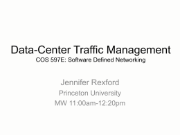 Data-Center Traffic Management