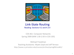 Link-State Routing