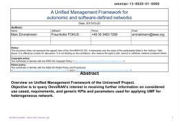 omniran-13-0020-01-0000 UMF IN A NUTSHELL - Mentor