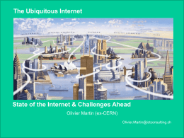 Will the problems facing the Internet facilitate its