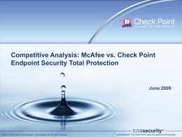 McAfee Total protection for Endpoint comparison