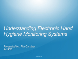 Understanding Electronic Hand Hygiene Monitoring Systems