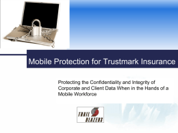Mobile Data Protection