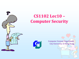 cs1102_12B_lec11x - Department of Computer Science