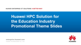 PowerPoint - Huawei Enterprise