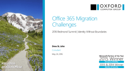 Office 365 Migration Challenges