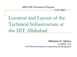 IIITA Network  - indem @ iiita - IIIT