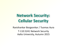 cellular network security